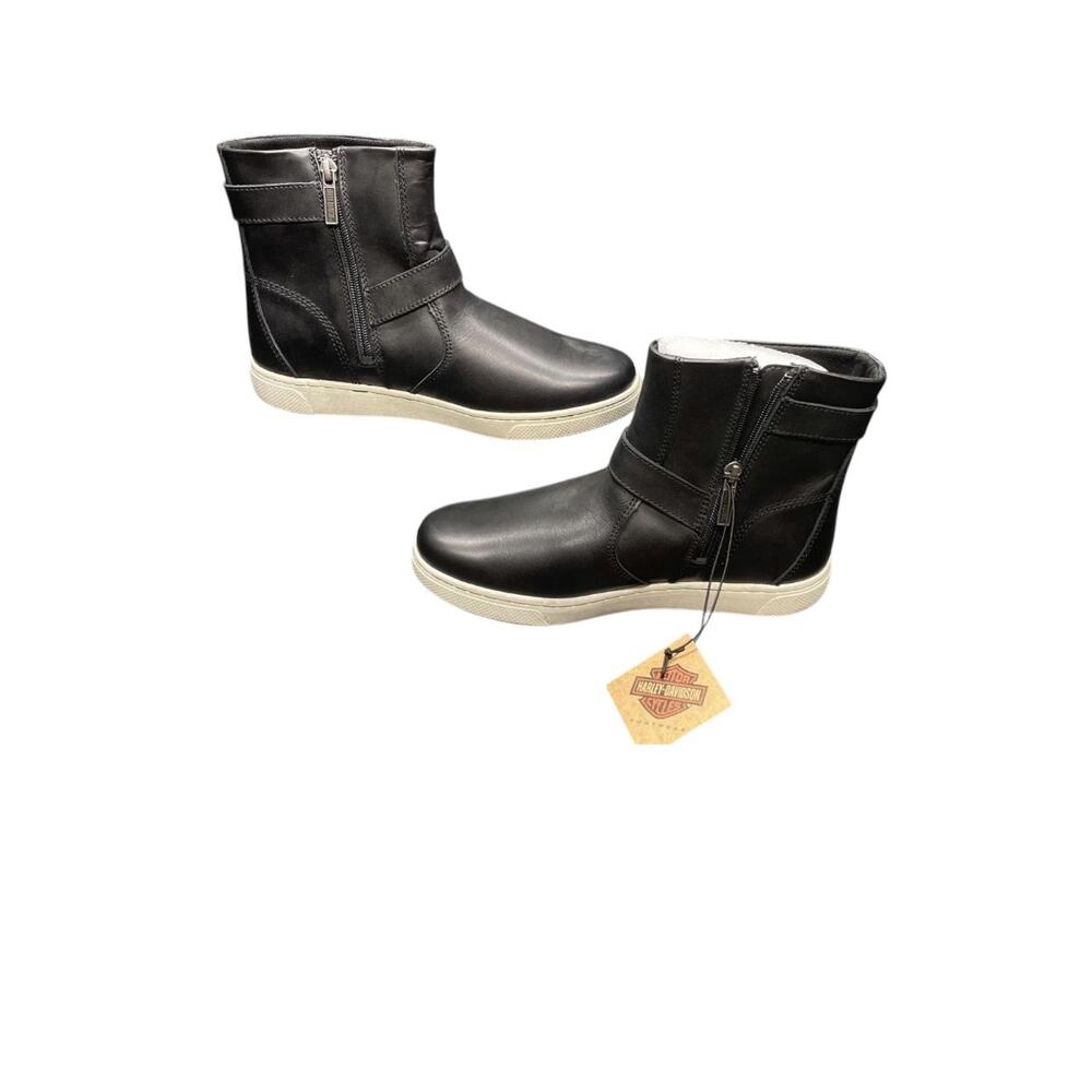 NWT Harley-Davidson Women's Bateman Engineer Leather Riding Boots Sz. 7.5 - Picture 3 of 7